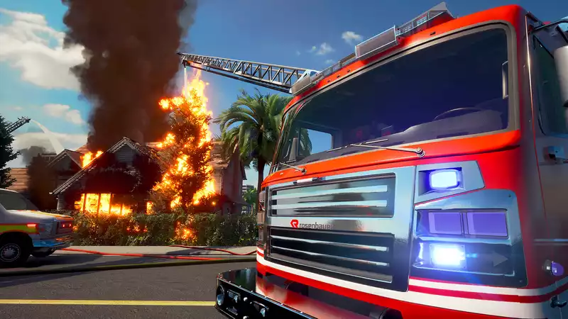 Fire simulator looks hot.