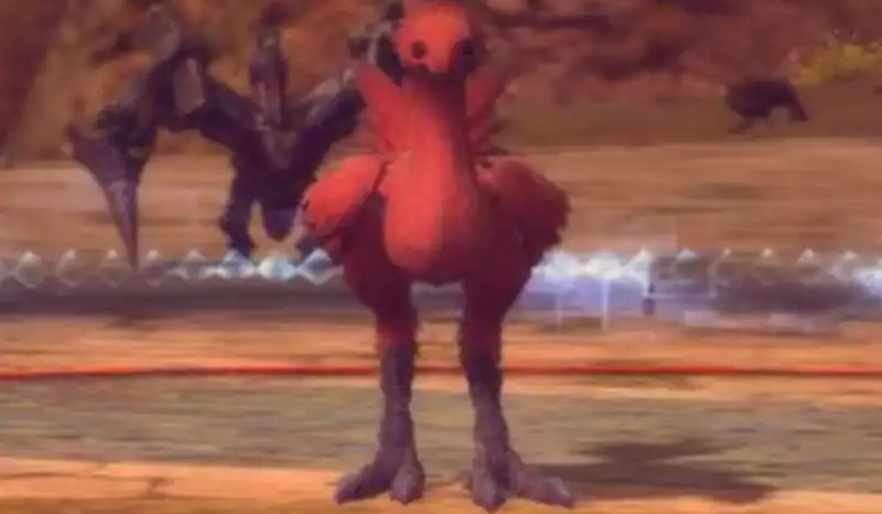 Violent Red Chocobos Attack "Final Fantasy 14" Players