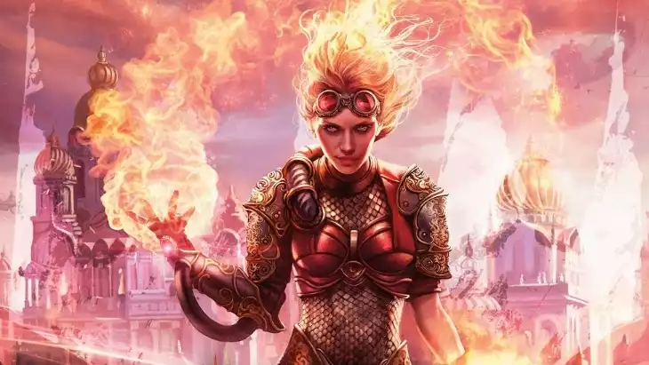 Magic: The Gathering Exclusive Card Revealed Chandra Brings Battle-hardened Friends