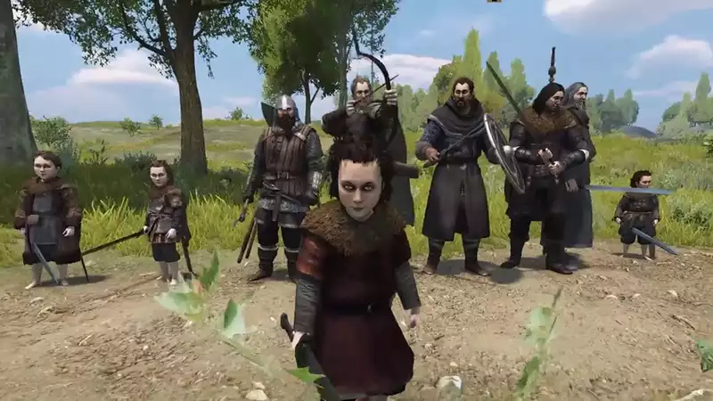 Someone has reunited the Fellowship of the Ring in "Mount & Blade 2: Banner Road".