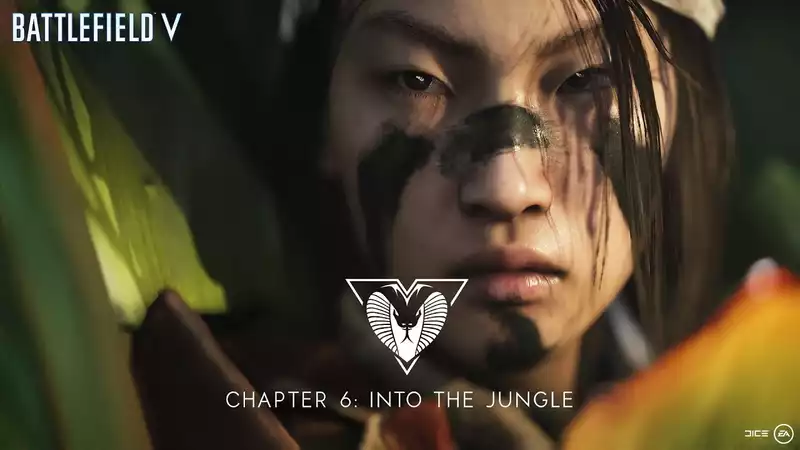 The next chapter of Battlefield 5, "Into the Jungle," will be released tomorrow.