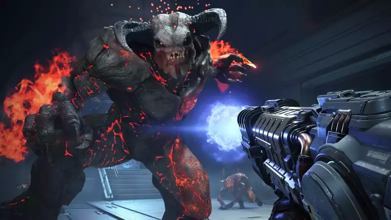 There are no microtransactions or in-game stores in Doom Eternal.