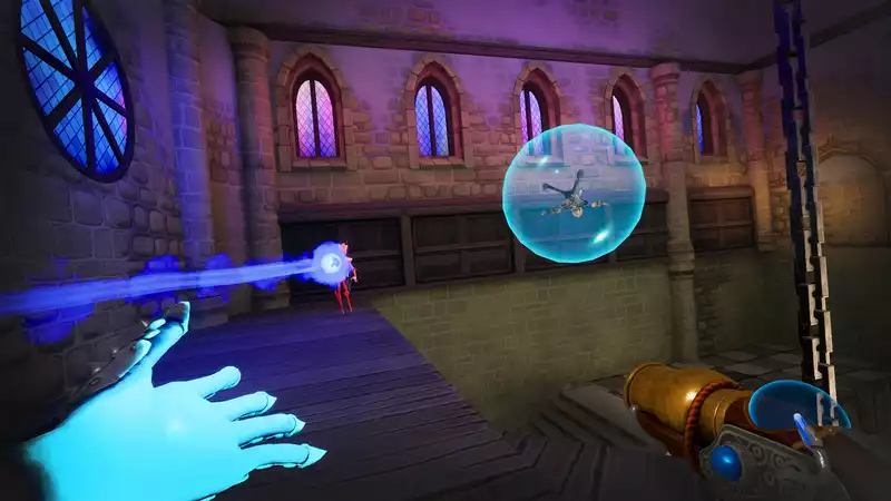 I never wanted to see a monster trapped in a bubble and floating around until I tried this magical FPS demo.